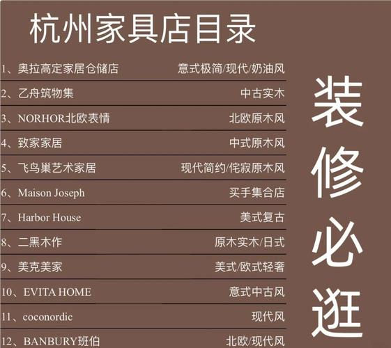 深入探究杭州家具品牌：独特风格、历史传承与竞争力解析